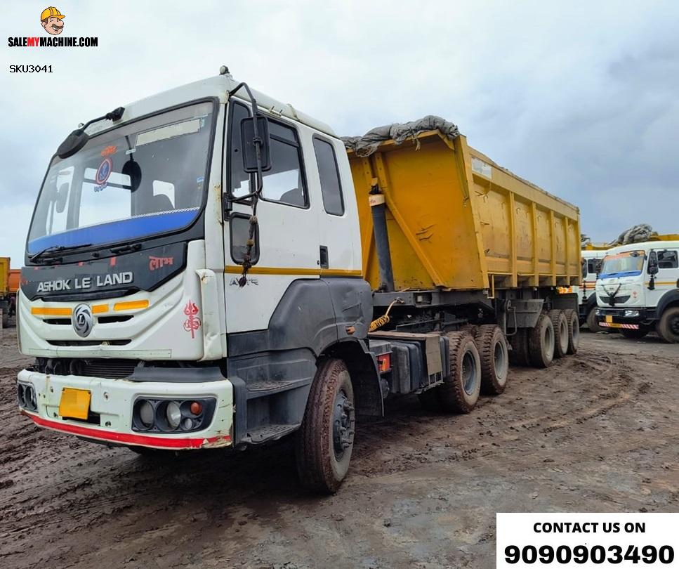 22 WHEEL TIP TRAILER